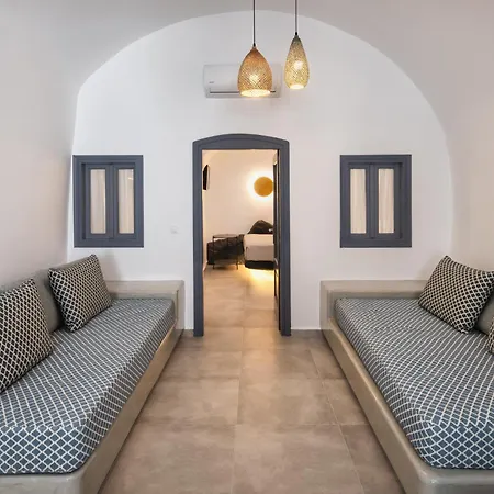 Elia 2 Bedroom Cavehouse With Indoor Jacuzzi Lejlighed Vóthon