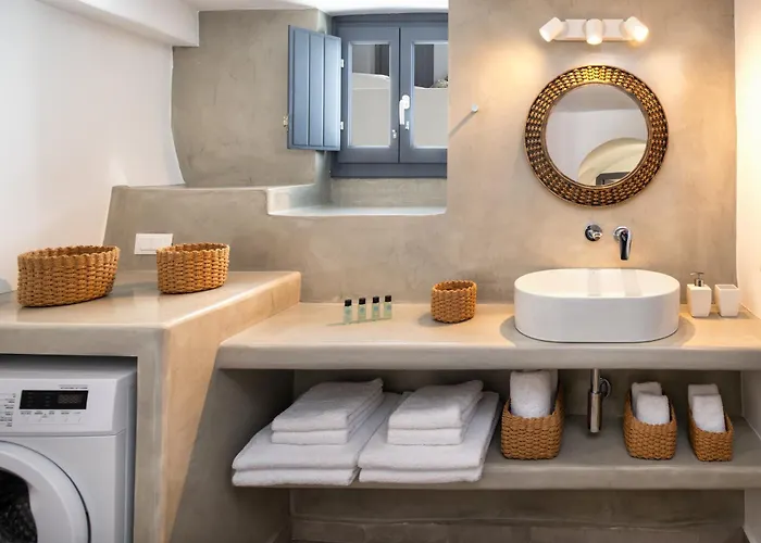 شقة Elia 2 Bedroom Cavehouse With Indoor Jacuzzi Vóthon