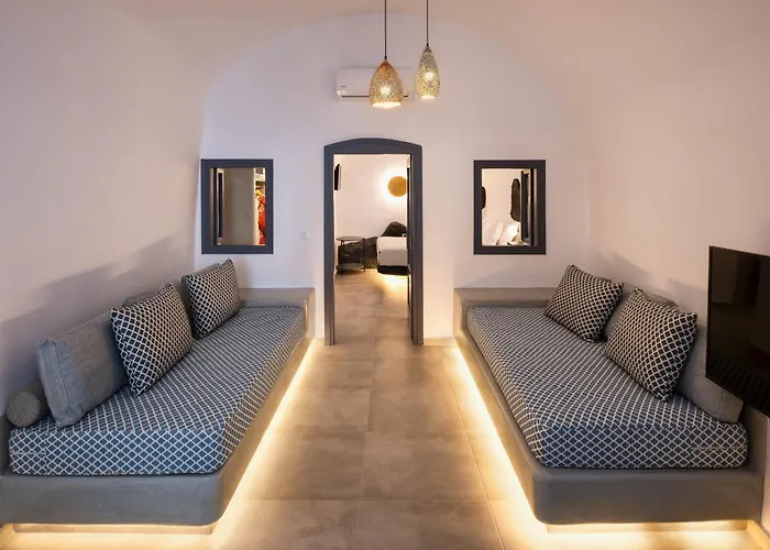 شقة Elia 2 Bedroom Cavehouse With Indoor Jacuzzi Vóthon