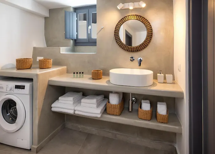 Apartamento Elia 2 Bedroom Cavehouse With Indoor Jacuzzi Vóthon