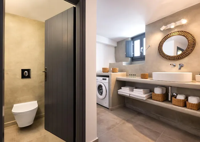 Elia 2 Bedroom Cavehouse With Indoor Jacuzzi Vóthon